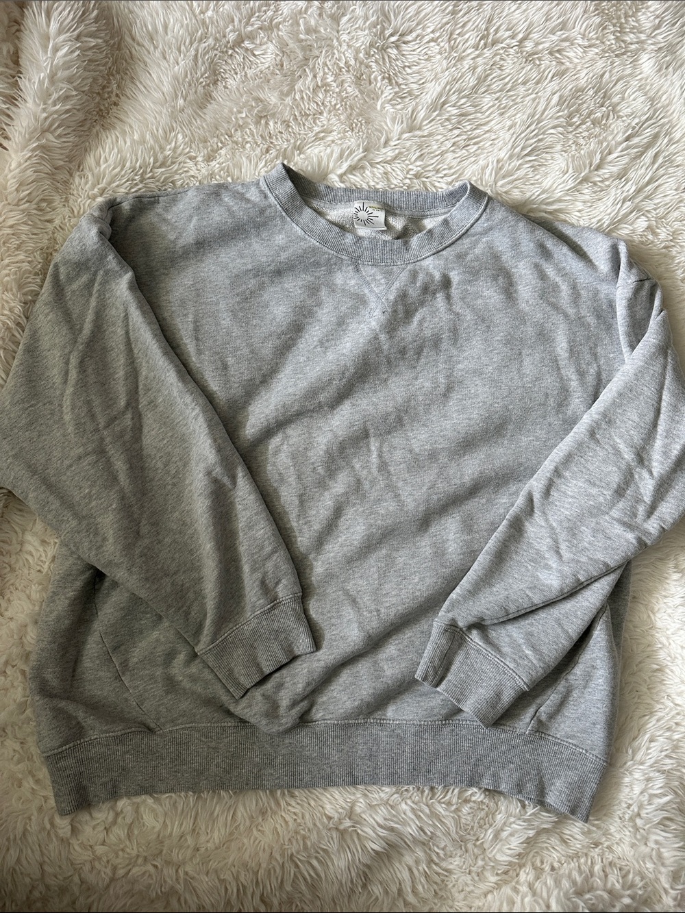 Womens Offline Crewneck - Light Gray